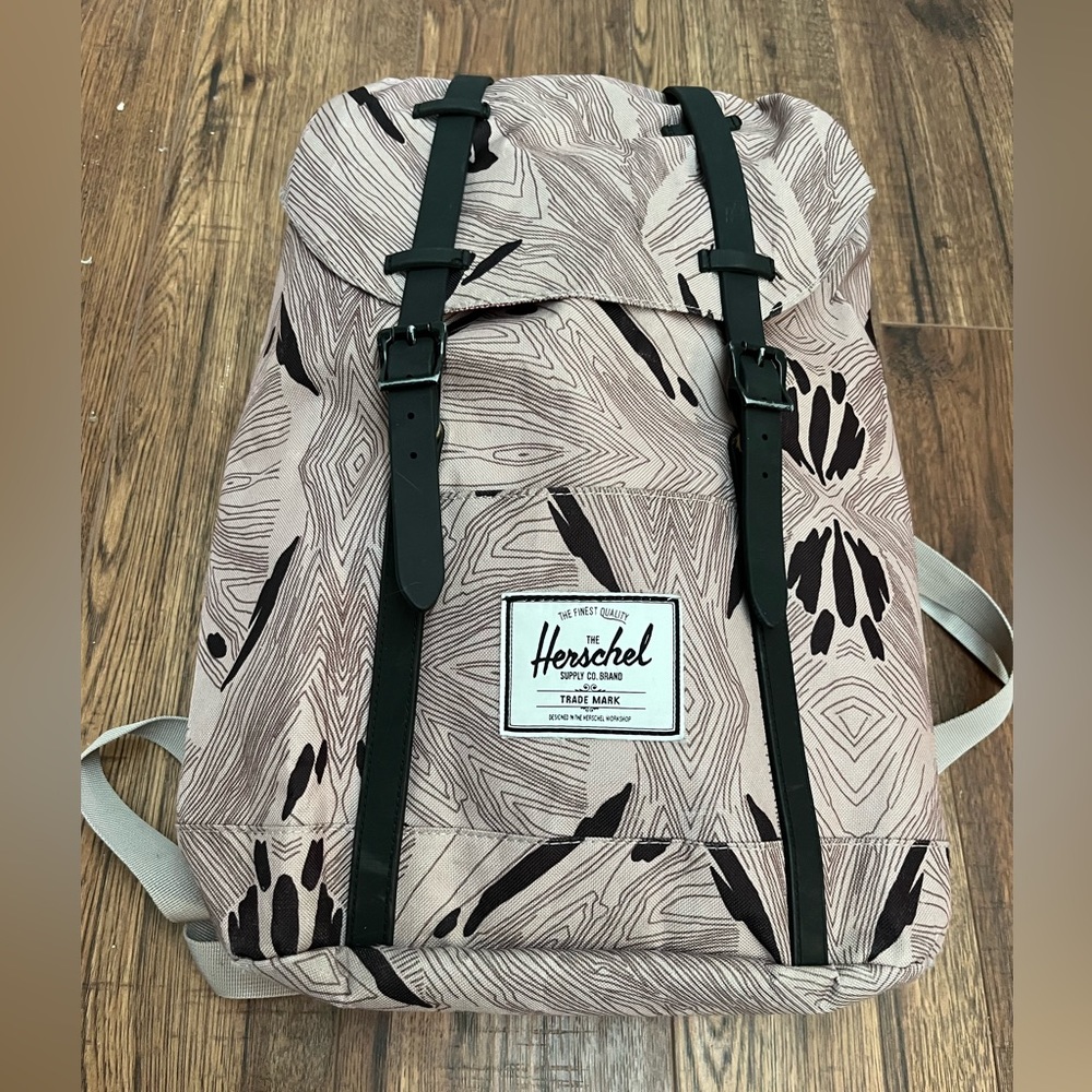 Herschel Little America Unisex Backpack. Geo/Black